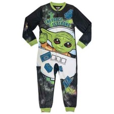 New Lego Star Wars The Child aka Baby Yoda One-Piece Pajamas 4/5 6/7 8