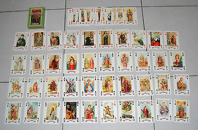 Carte Le Allegre Vite Dei Santi Cuore Perfette 1993 Poker Santini Cards Saints Ebay