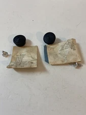 Window Crank Kit Pair Washer Spring Clip 1967 - 1981 Black knob Only Chevy