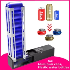 Electric Can Crusher Automatic Crusher Cans Recycling Assistant 8oz 12oz 16oz