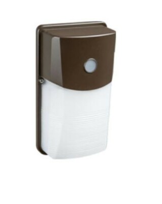Energetic 70045 E2WPC10L-730 10W 1100 Lumen 3000K Photo Cell Wall Pack Bronze