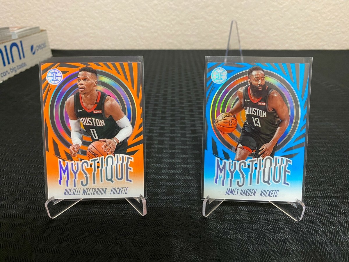 2019-20 Illusions James Harden Sapphire Russell Westbrook Orange
