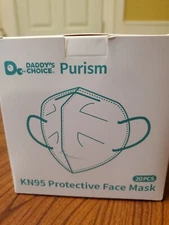 Daddy's Choice Purism KN95 Protective Face Mask 20 Pcs.