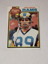 1979 Topps Fred Dryer card #453 Rams