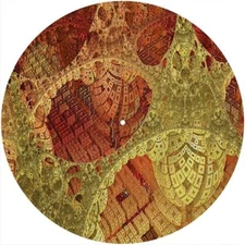 Slipmat Slip Mat Felt for any 12" Turntable LP DJ Vinyl Record Player FRACTAL 24