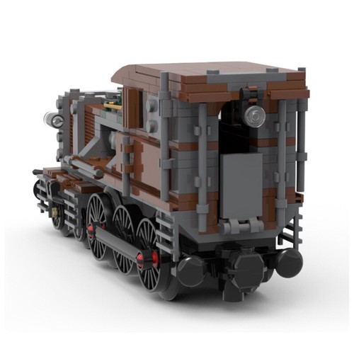 Steampunk Crocodile Train Model Puzzle Building Blocks Toys Ornaments Gifts - Picture 8 of 10