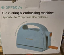 Die Cutting and Embossing Machine, 6" Opening, for Dies and Embossers, Card M...