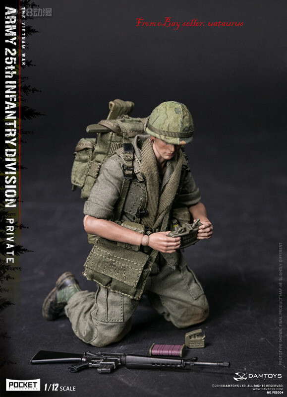 Damtoys 1/12 Pes004 Pocket Elite Series - Army 25th Infantry