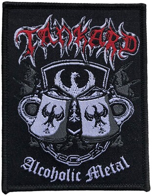 TANKARD - Alcoholic Metal - 9,8 x 7,6 cm - Patch - 169265