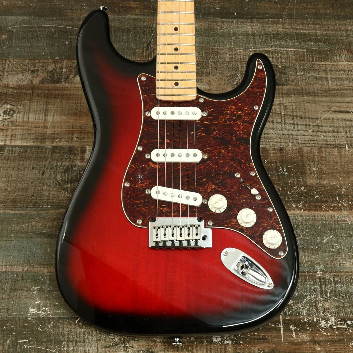 Squier by Fender Standard Stratocaster ATB Antique Burst JUNK | eBay