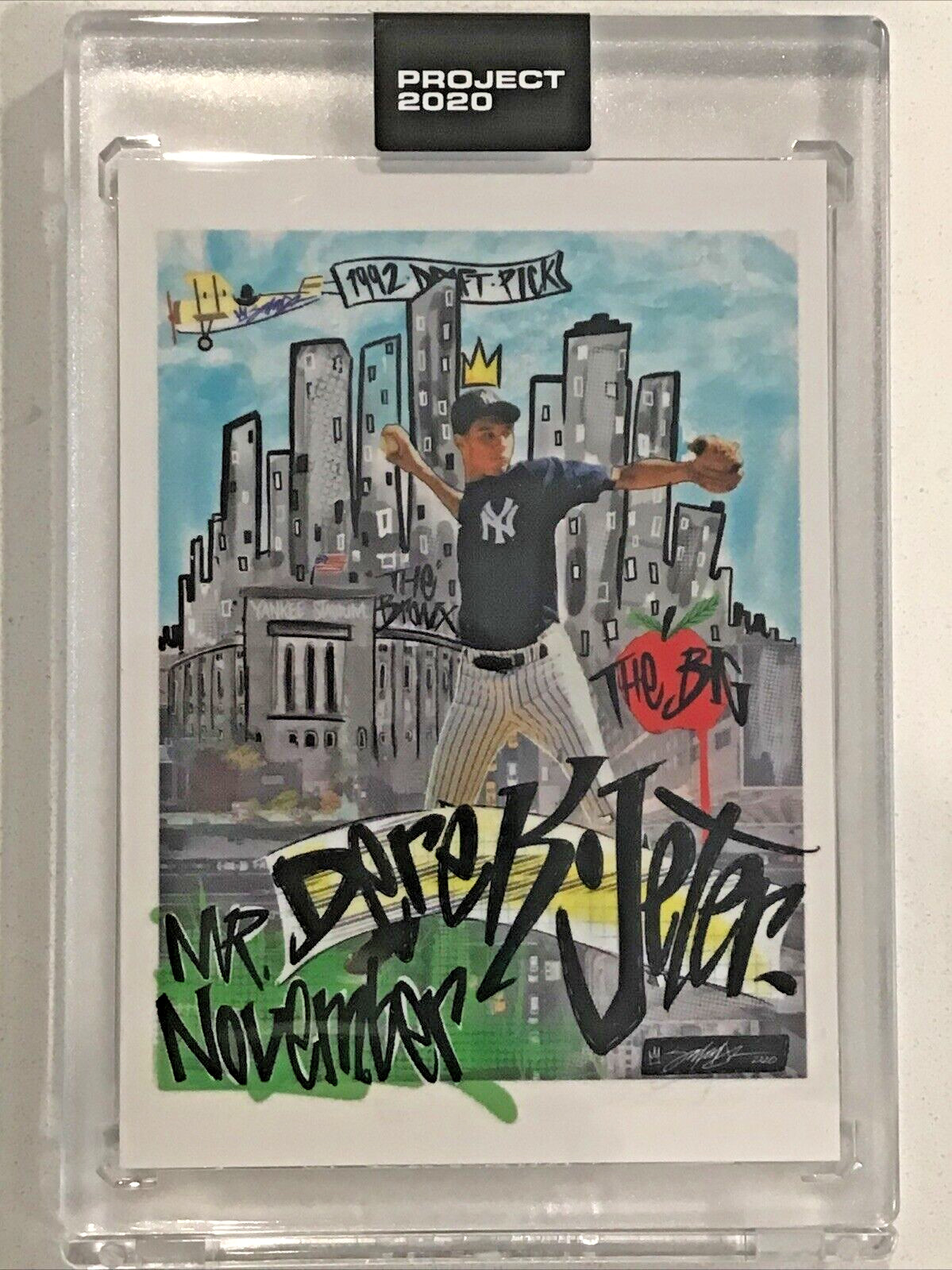 Topps Project 2020 # 29 Derek Jeter by King Saladeen