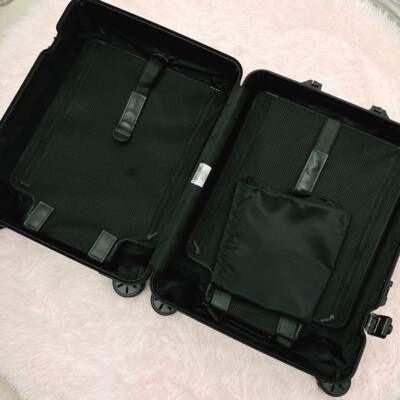 Supreme x Rimowa Topas Multiwheel 45L Black 4-wheels Carry Case