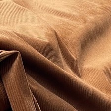 8oz Cotton Corduroy Denim Cord Needlecord Jeans Dress Fabric 60” TAN BROWN