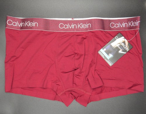 Calvin Klein Mens Air FX Micro Active Mesh Low Rise Trunk Underwear XL Red NWT