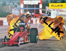 VRHTF NHRA VERY RARE "RANDY PARKS RYDIN DECAL TOP ALCOHOL DRAGSTER" HAND OUT