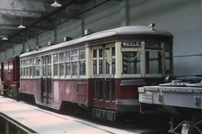 TTC 2778 Peter Witt inside St Clar Division Carhouse in Toronto ON 5 x 7 Photo