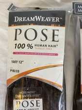 Weave extensions New Human Hair Model Model Pose Yaky Color  P1B/33 12in.
