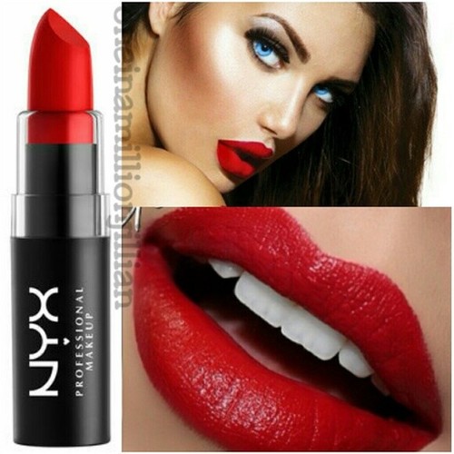 NYX Matte Lipstick MLS10 Perfect Red 