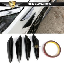 Universal Front Canards Splitters 4 Pieces V3 Style Carbon Fiber