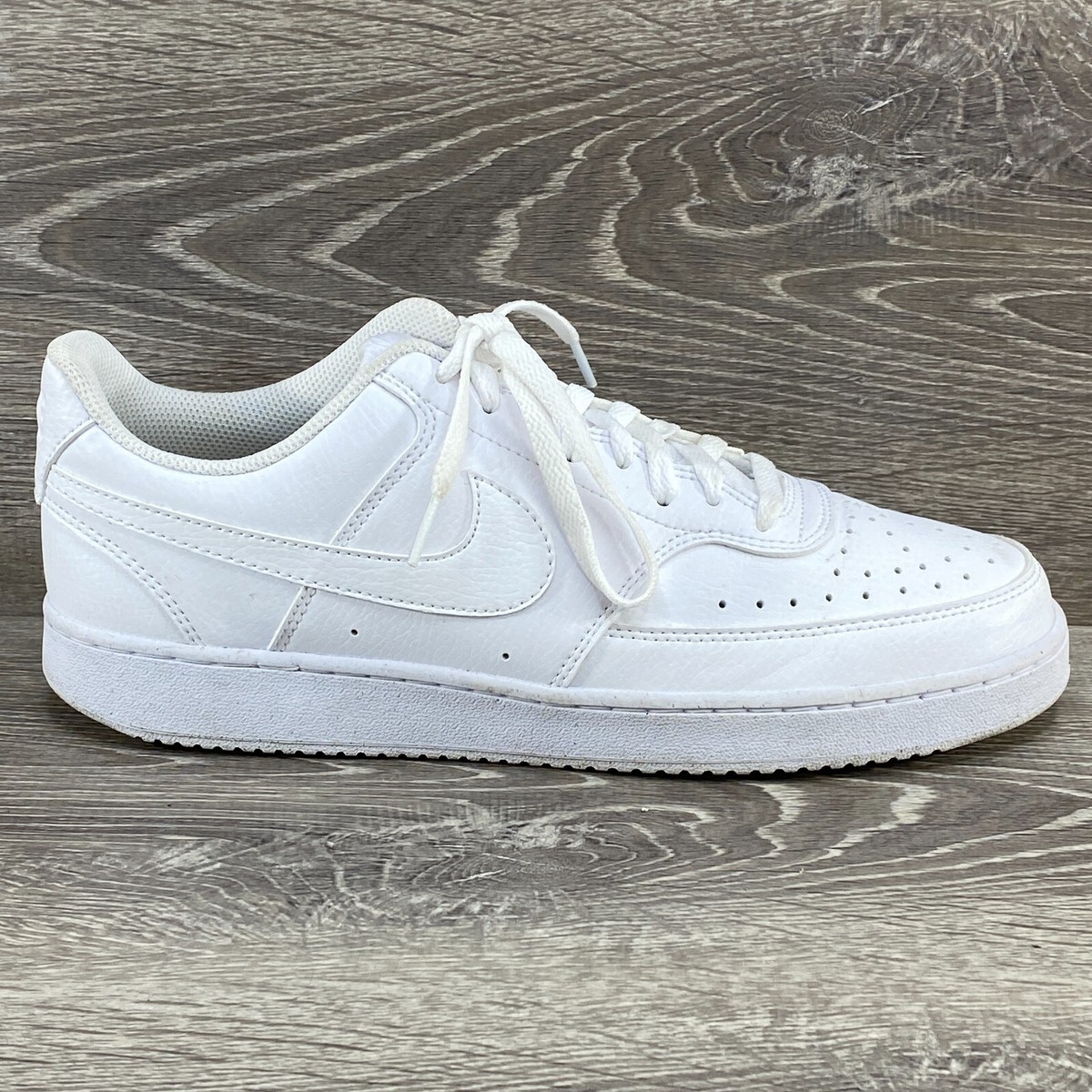 nike court vision low white and aura