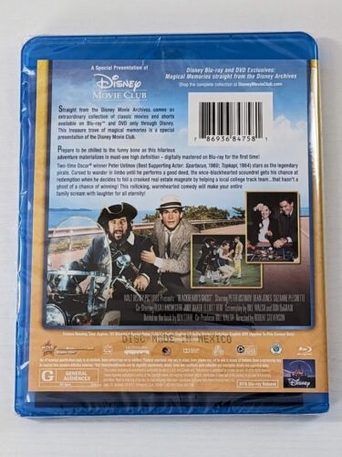 Blackbeard's Ghost (Blu-ray, Disney Movie Club Exclusive OOP) Brand New Sealed - Picture 2 of 2