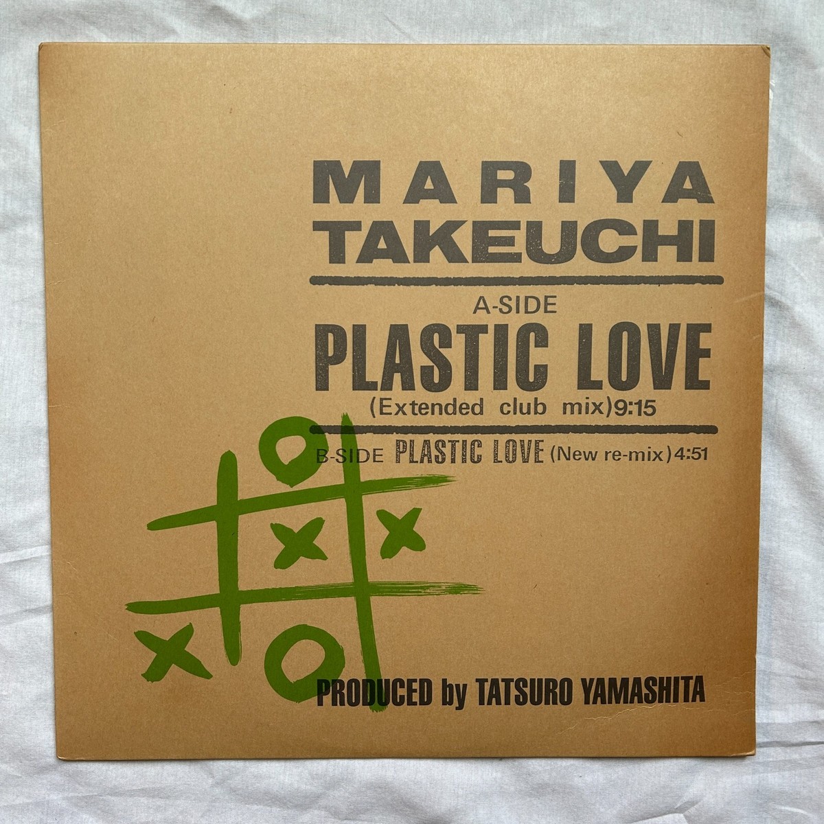 Mariya Takeuchi 竹内まりや / Plastic Love プラスチックラブ 12 Inch