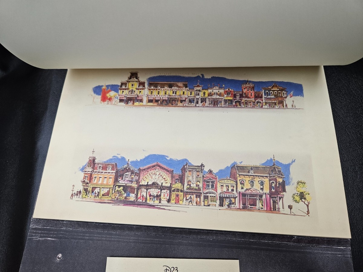 D23 Gold Member Disney Archives 60th Disneyland Concept Art