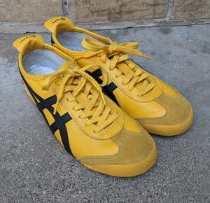 asics mexico 66 amarelo