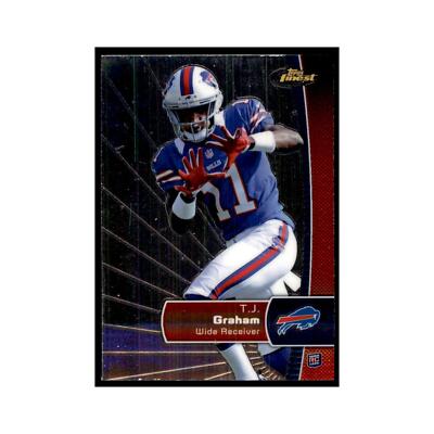 T.J. Graham Rookie 2012 Topps Finest #134 Buffalo Bills Football Card ...