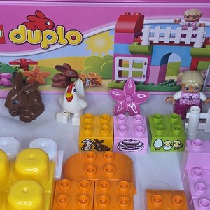 Lego Duplo Pink Tub Easter 6071228 Chicken Farm Set 2014