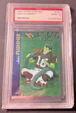 1997 JAKE PLUMMER RC PSA 9 MINT Topps Chrome Draft Pick #162 Rookie Card MT