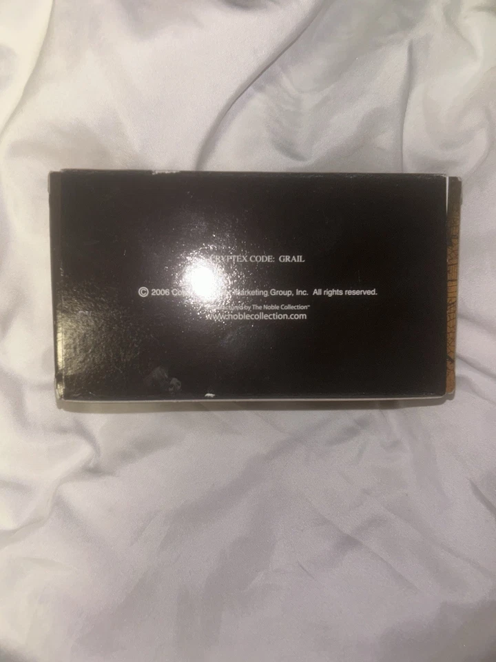 The Da Vinci Code Mini Cryptex Prop Replica by The Noble Collection NIB - Image 2 of 4