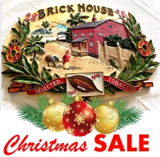 Cigar Store Wall Decoration High Relief Heavy Plaster Brick House Farm Beautiful