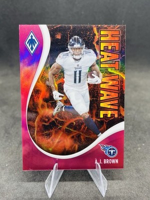 2021 Panini Phoenix - A.J. Brown #11 Pink Heat Wave /175 Tennessee Titans 