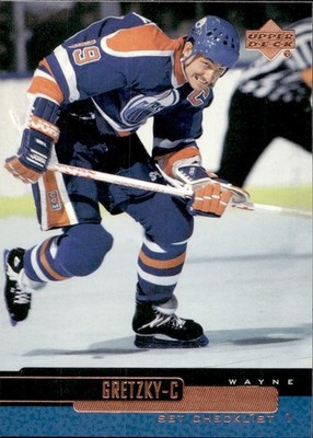 Wayne Gretzky - 1999-00 Upper Deck Hockey  Checklist #134