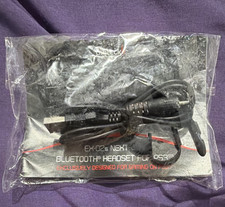 Gioteck EX-02s Bluetooth PS3 Headset Over-Ear Double Earpiece Boom Mic Black