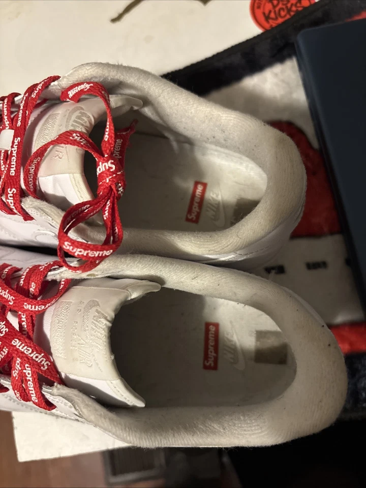 Nike Air Force 1 Supreme Blanco Foto 4 de 4