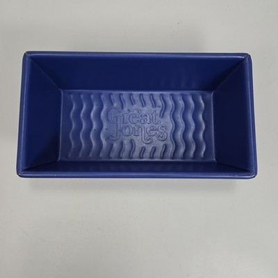 Great Jones Breadwinner in Blueberry Nonstick 1 lb Loaf Pan For Bread Cakes More