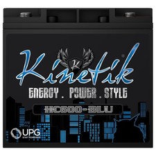 Kinetik Hc600-blu 600w 12v High Current Agm Car Audio Power Cell Car Battery Kinetik Hc600-blu 600w 12v High Current Agm Car Audio Power Cell Car Battery