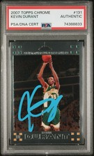 Kevin Durant #131 Prices [Rookie] | 2007 Topps Chrome | Basketball