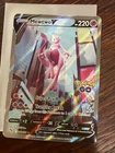 Mewtwo V (Alternate Full Art) 072/078 Pokémon GO Holo