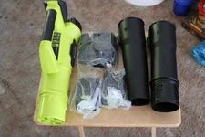 Cordless Electric Leaf Blower with 2 Fast Charge Batteries *NEW*