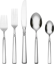Flatware, 5 Piece, Silver