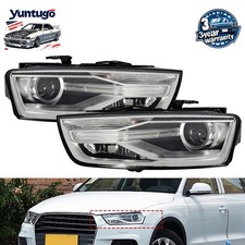 For 2016-2018 Audi Q3 Hidxenon Headlight W Bulb And Ballast Pair Leftright