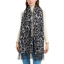 Winter Pashmina Scarf Shawl-Super Soft Warm Fashion Leopard Pashmina Style 19