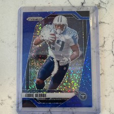2024 Prizm Eddie George Blue Sparkle Prizm #/96 Titans SP