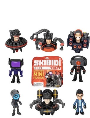 SKIBIDI TOILETTE MINI MYSTERY FIGUREN S2 SPIELZEUG