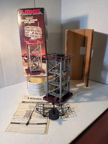 Antena de radar rotativa operativa Lionel 6-12749 1989 vintage calibre O y 027 probada | Condition: Used