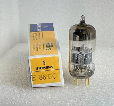 1 NOS tube E88CC 6922 Siemens Munich 1966 "A6 7C" - Image 1 of 4