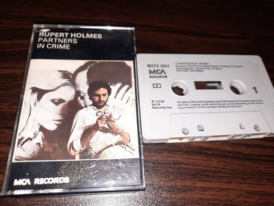 RUPERT HOLMES - PARTNERS IN CRIME-  CASSETTE TAPE ALBUM 1979 PINA COLADA SONG
